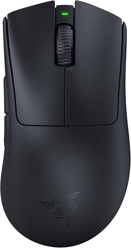 DeathAdder V3 Pro - Souris Esports Ergonomique sans Fil Légère (Design léger 63g, Capteur Optique Focus Pro 30K, Commutateurs de Souris Gen-3, sans Fil HyperSpeed) Noir — photo 1 sur 8