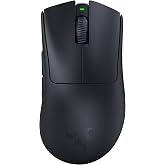 Razer Mouse para jogos DeathAdder V3 Pro: 63 g ultraleve - Sensor óptico Focus Pro 30K - Interruptores ópticos rápidos Geraçã