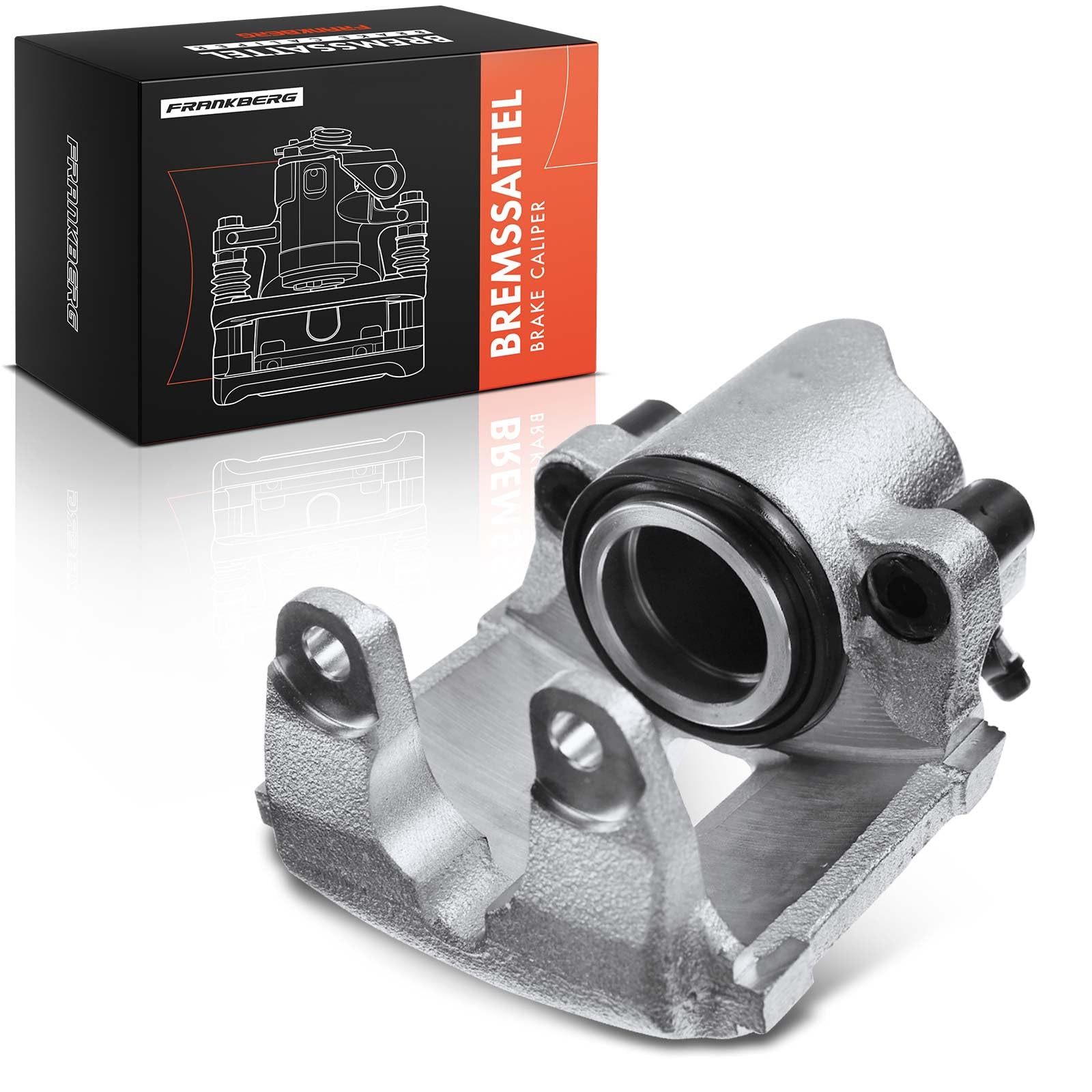 Frankberg Brake Caliper Disc Brake Front Axle Left Compatible with 5 Series E39 5 Series Touring E39 7 Series E38 X3 E83 X5 E53 Replace# 34111163303