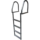 Dock Edge Dock Ladder, Flip Up, Eco Weld Free, Aluminum