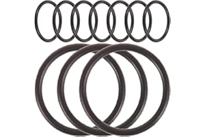 ERINGOGO 20pcs Trumpet Ring Trumpet Cornet Tuning Slide Rubber O Ring Bumper Stopper Cornet Trumpet Instrument Muffler Rings for Bach Conn Trumpet Accessory