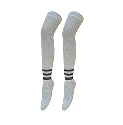 Bestjybt Women Thigh High Socks Cotton Warm Over
