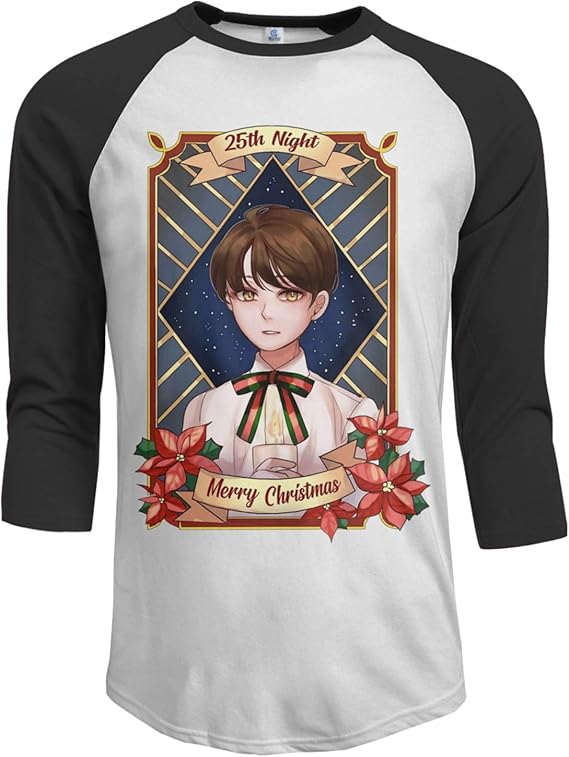 Tower of God Art (3) Mens 3/4Sleeve Raglan TShirt