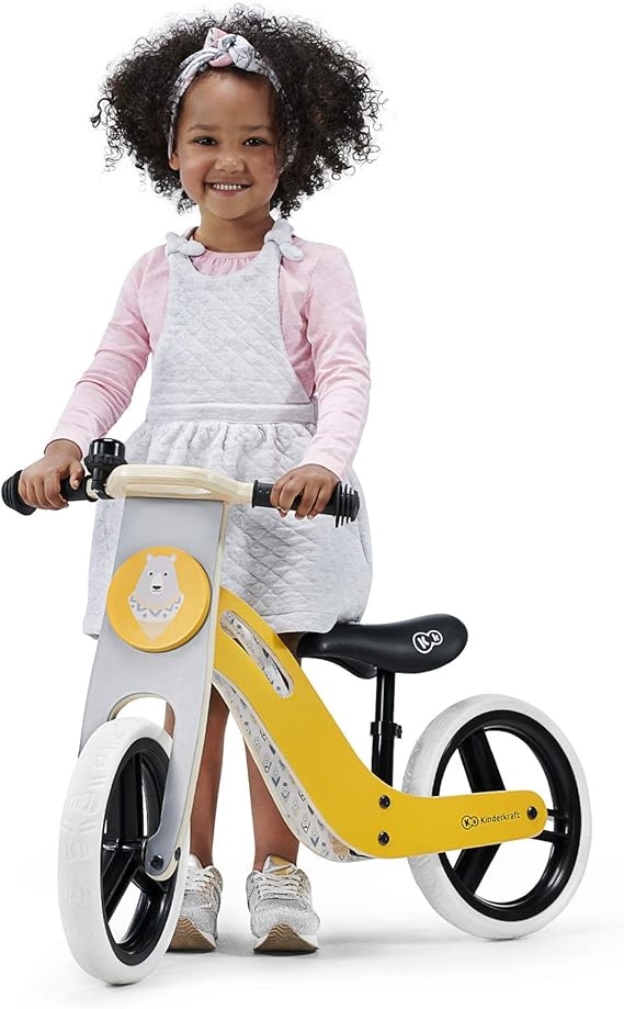 kinderkraft wooden balance bike