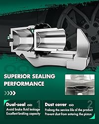 SCITOO 19B3196 19B3197 Front Left & Right Disc