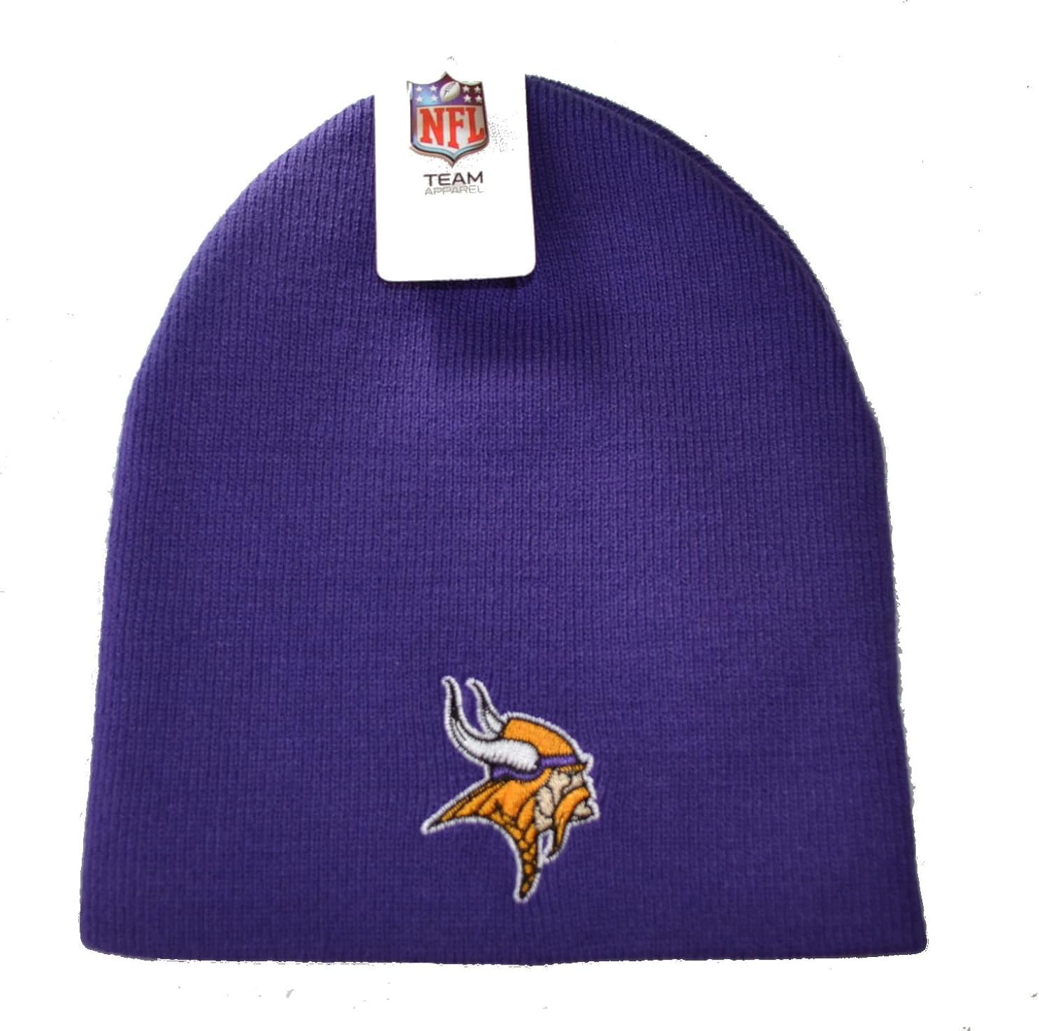 Reebok Minnesota Vikings Purple Skull Cap NFL Cuffless