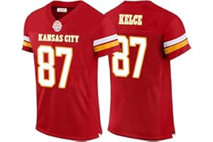 CYNOSUREGEM Custom Mens/Youth Football Stitched T-Shirt for Sports Fan No Brand/Logos