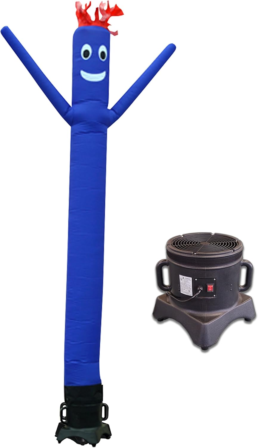 LookOurWay 10ft Air Dancers Inflatable Tube Man Complete Set with 1/2