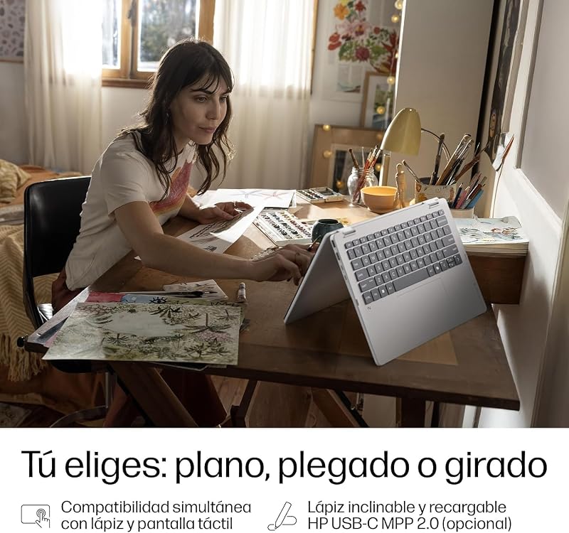 Portátil Flip Flip OmniBook 5 14" WUXGA, Intel Ultra 5