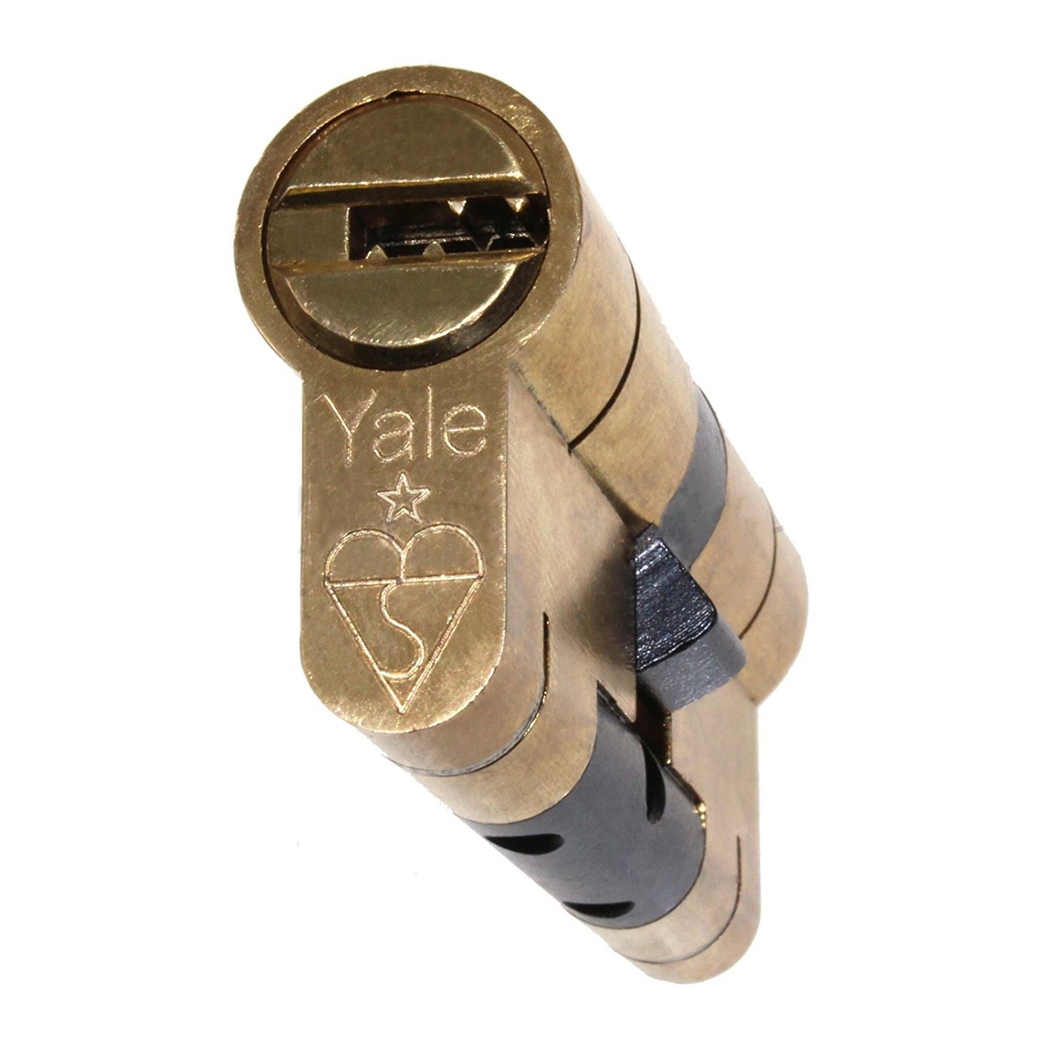 45/50 Brass YALE Superior Euro Cylinder with 3 Keys Anti Snap / Bump / Pick / Drill / Pull High Security uPVC Composite Door Barrel Profile Lock