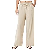 Women's Palazzo Pants for 29"/31" Flowy Travel Wide Leg Pants 2026 Ladies Casual Summer Loose Beach Lounge