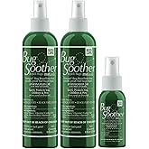 Bug Soother Natural Insect Repellent Spray, DEET-Free 8 oz. (2 Count) | Plant Based | Repels Mosquitos, Gnats &amp; No See'ums | Family Safe | Made in the USA