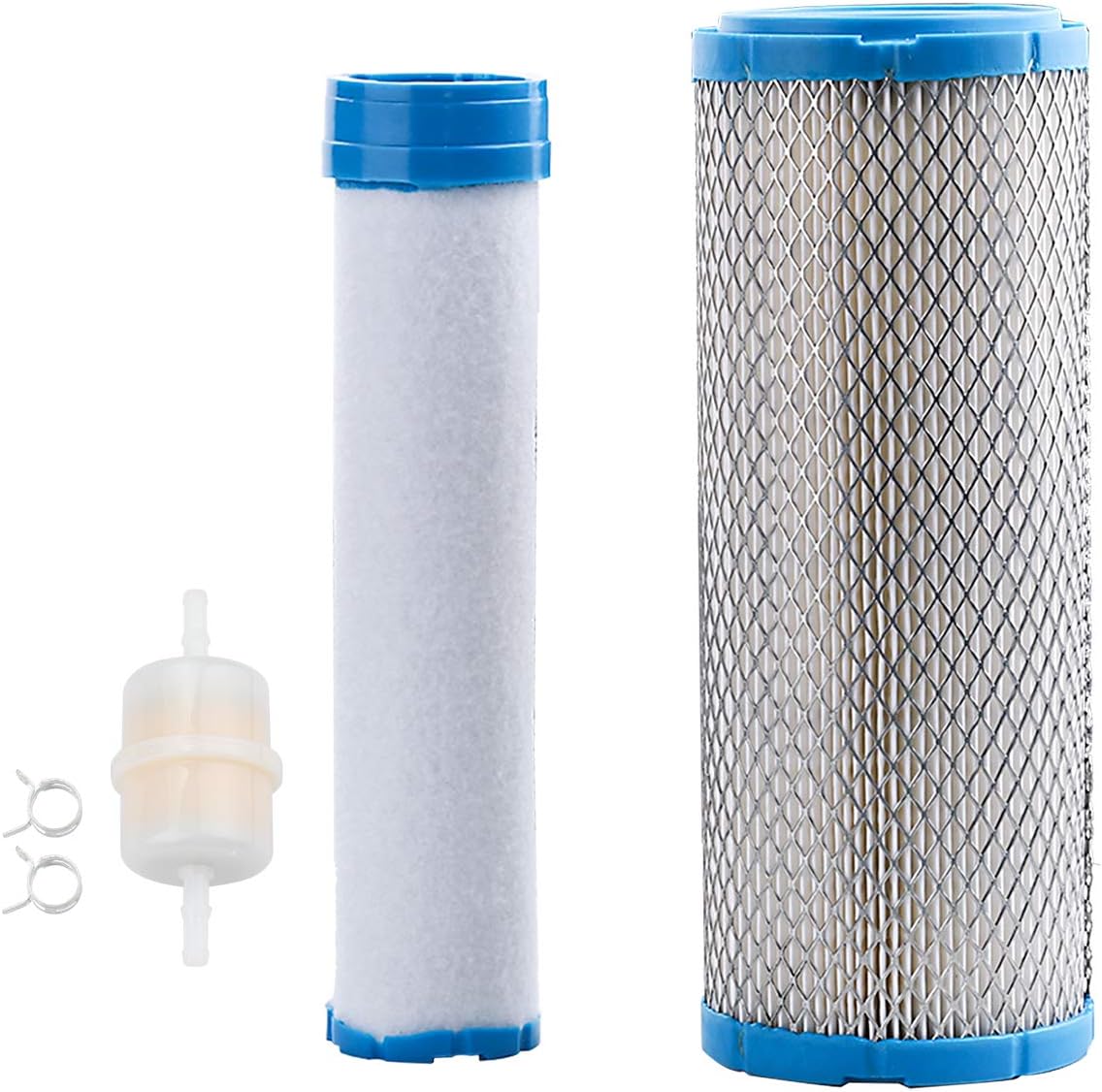 11013-7020 Air Filter w Fuel Filter for Kawasaki FD731V FD750D FD791D FH601V FH641V FH680V FH721V FH770D FX651V FX691V FX730V FX751V FX801V FX850V 11013-7044 Lawn Mower Tune Up Kits : Garden & Outdoor