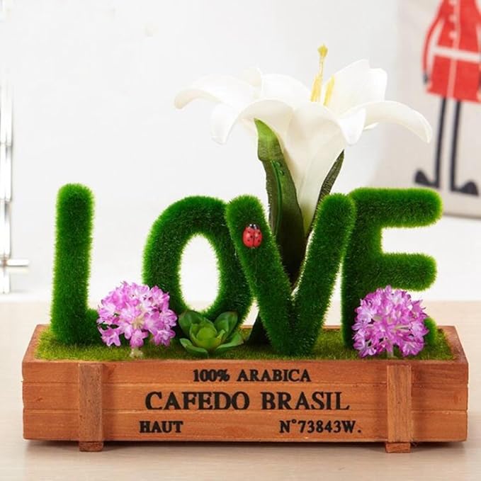 Aoligei Boîte En Bois Boîte De Lettre Maison Décoration De