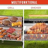 Deuba Portable Folding Stainless Steel Double Grill for Camping & Travel view 8