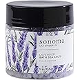 Sonoma Lavender Bath Salt in Lavender Scent, Epsom Salt and Essential Oil for Stress Relief, Self Care Spa Treatment to Deeply Moisturize and Nourish The Skin, 16oz