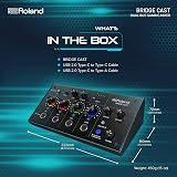 Roland BRIDGE CAST Dual Bus Gaming Mixer Pro Audio Interface 32-Bit DSP USB-C view 7