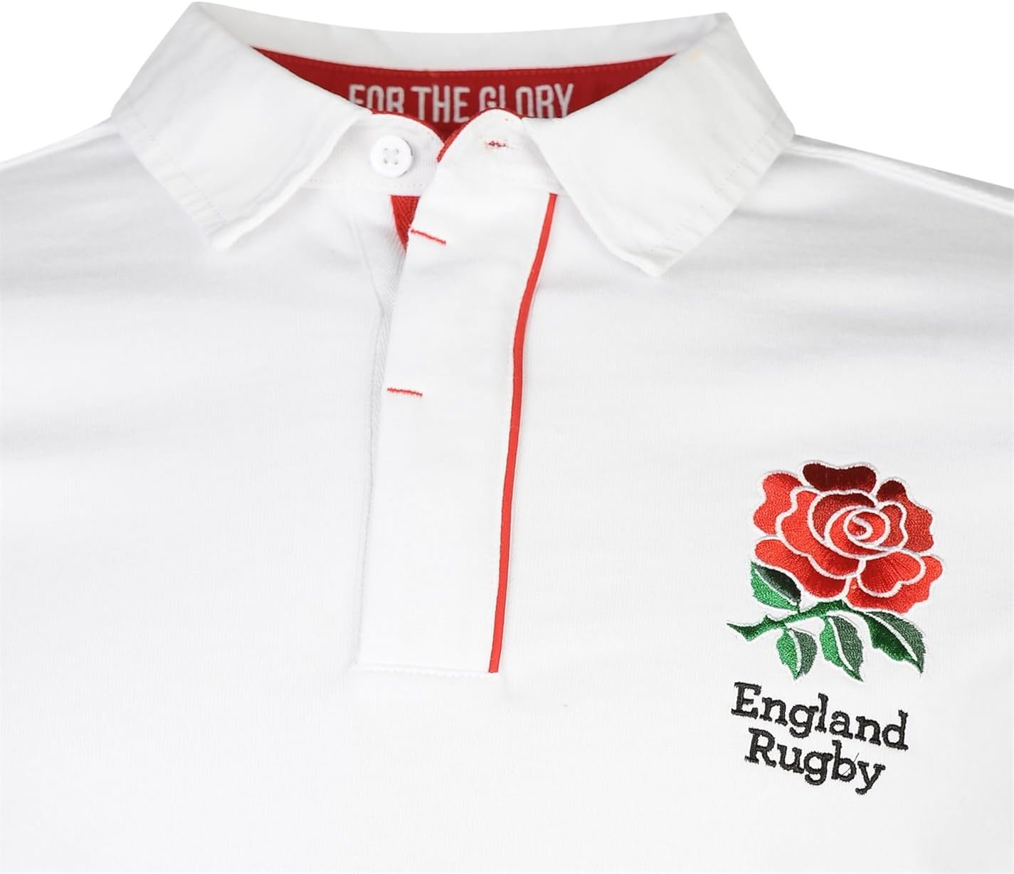 Amazon Com Rfu Mens England Long Sleeve Rugby Jersey Polo Shirt