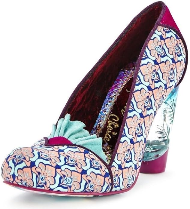 irregular choice burgundy