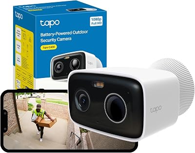 Tapo C400 Outdoor Battery Security Camera IP65 1080P AI Detection