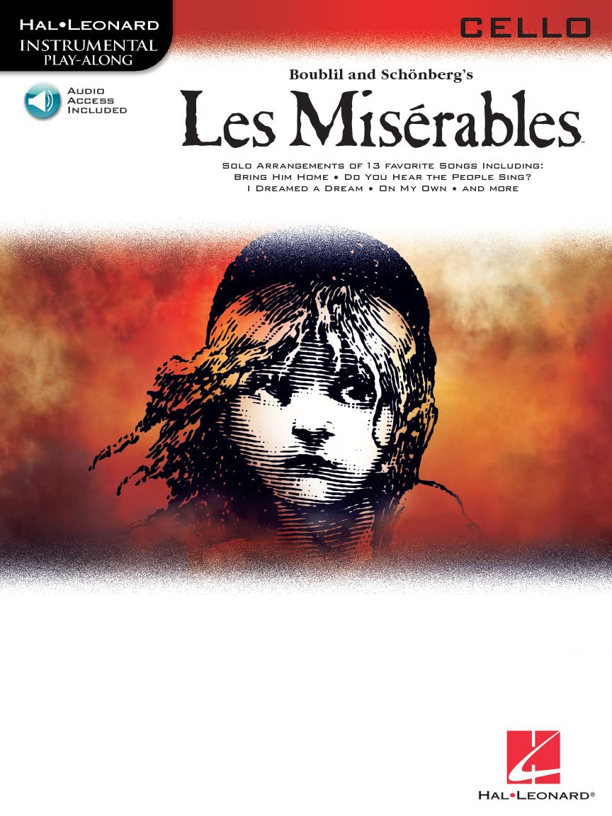 Instrumental Play-Along Les Miserables Pack Cello Vlc Book/Cd (Hal Leonard Instrumental Play-Along)
