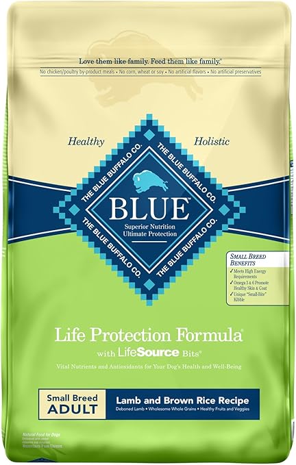 blue buffalo lamb and rice dog food