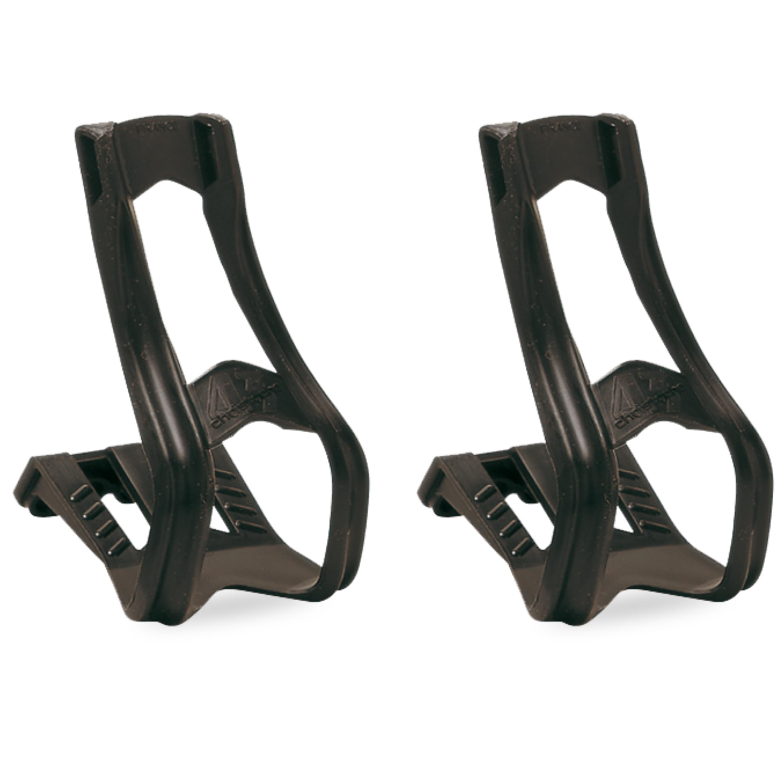 Zefal 43 Christophe MTB Toe-Clips - Large/X-Large, Black