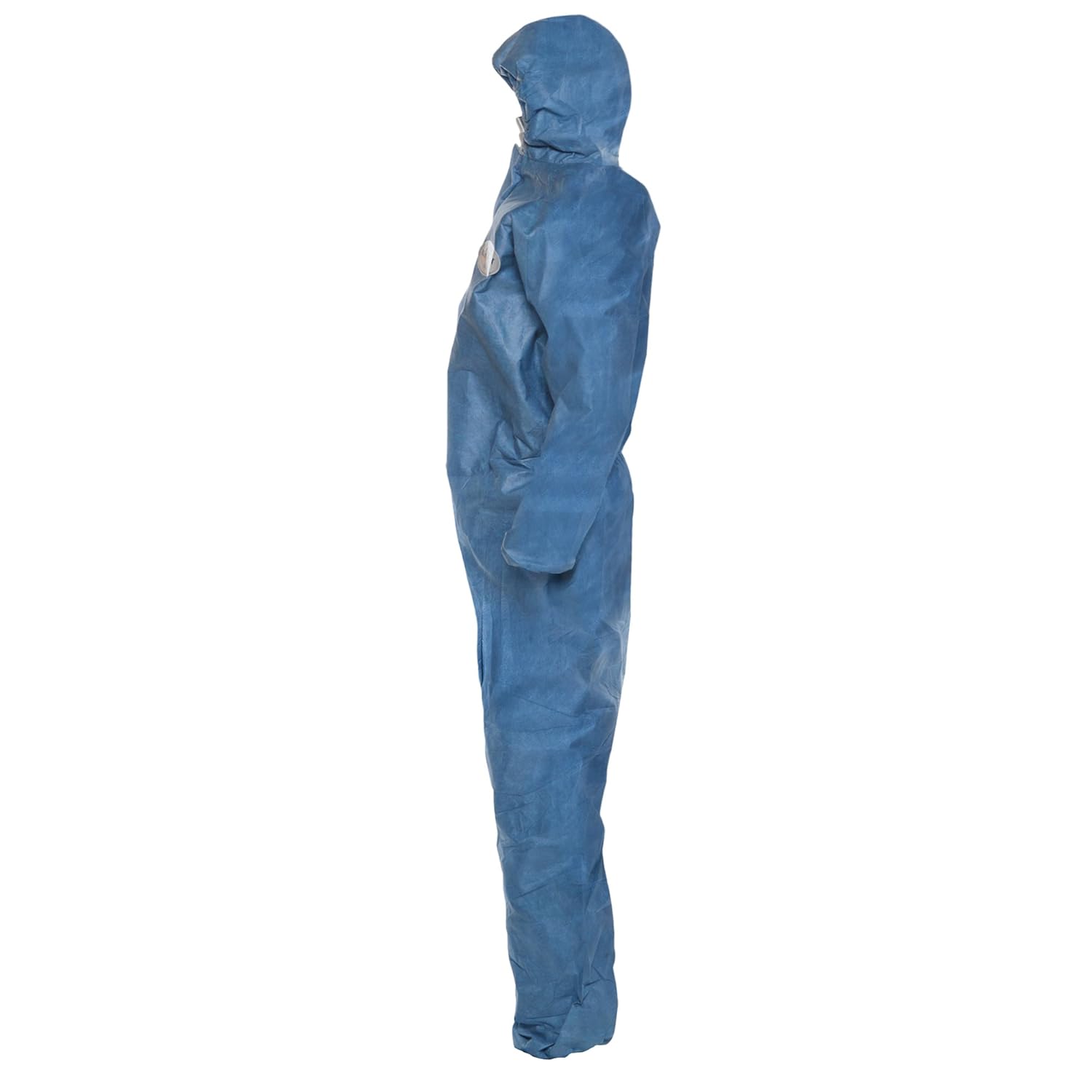 Kleenguard A20 Breathable Particle Protection Hooded Coveralls (58517), REFLEX Design, Zip Front, Elastic Wrists & Ankles, Blue Denim, 4XL, 20 / Case: Industrial & Scientific