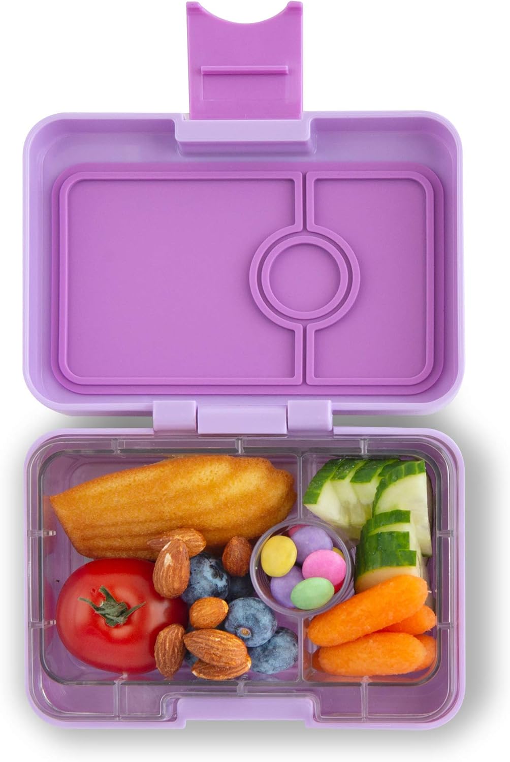 Yumbox MiniSnack Leakproof Snack Box (Lila Purple) Small Size BigaMart