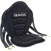 GEAVESS Universal Adjustable Kayak Seat | Kayak Replacement Seat, Paddle Board Seat, Fishing Boat Seat, for Kayaking, Sup and Canoe