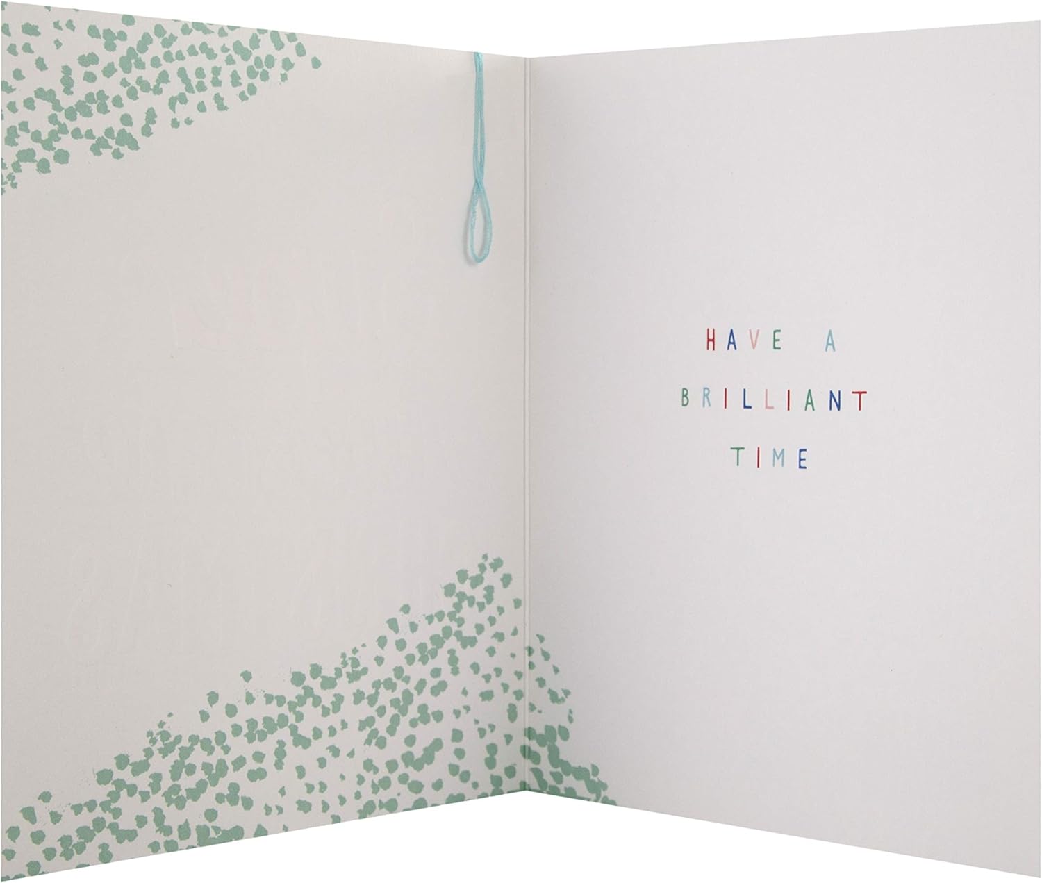 Hallmark Christmas Card - Super Awesome Text Design, Multicoloured, 16.2 cm by 13.5 cm - Image 5