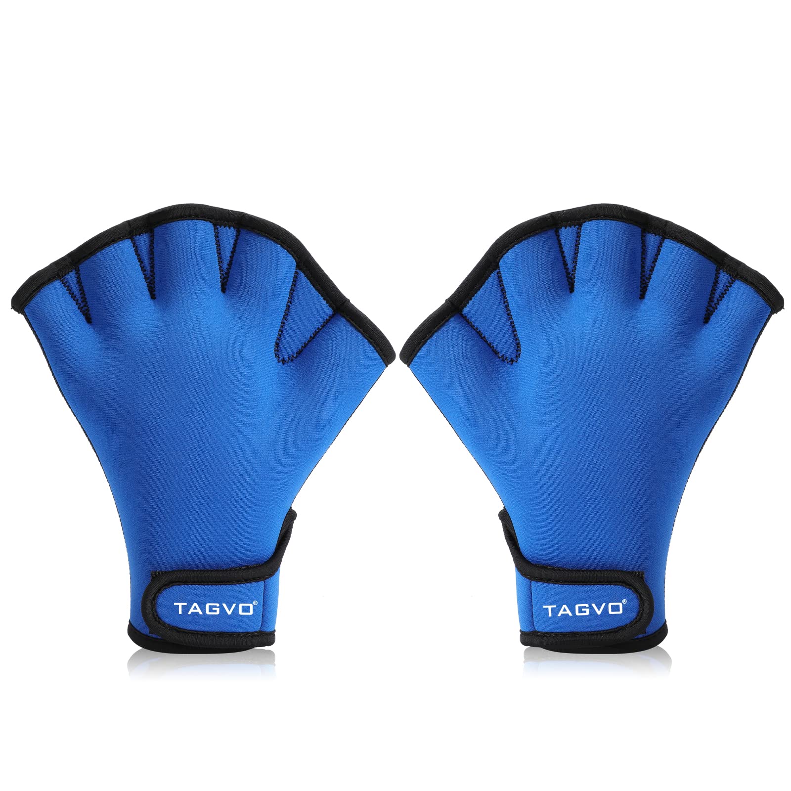 Photo 1 of TAGVO Aquatic Gloves for Helping Upper Body Resistance, Webbed Swim Gloves Well Stitching, No Fading, Sizes for Men Women Adult Children Aquatic Fitness Water Resistance Training