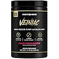 Anabolic Warfare Veiniac Muscle Pump Activator Supplement Stimulant Free Pre-Workout with L-Citrulline, Betaine Anhydrous, & Added AGMass™, Increases Nitric Oxide*, Fruit Punch 20 Servings