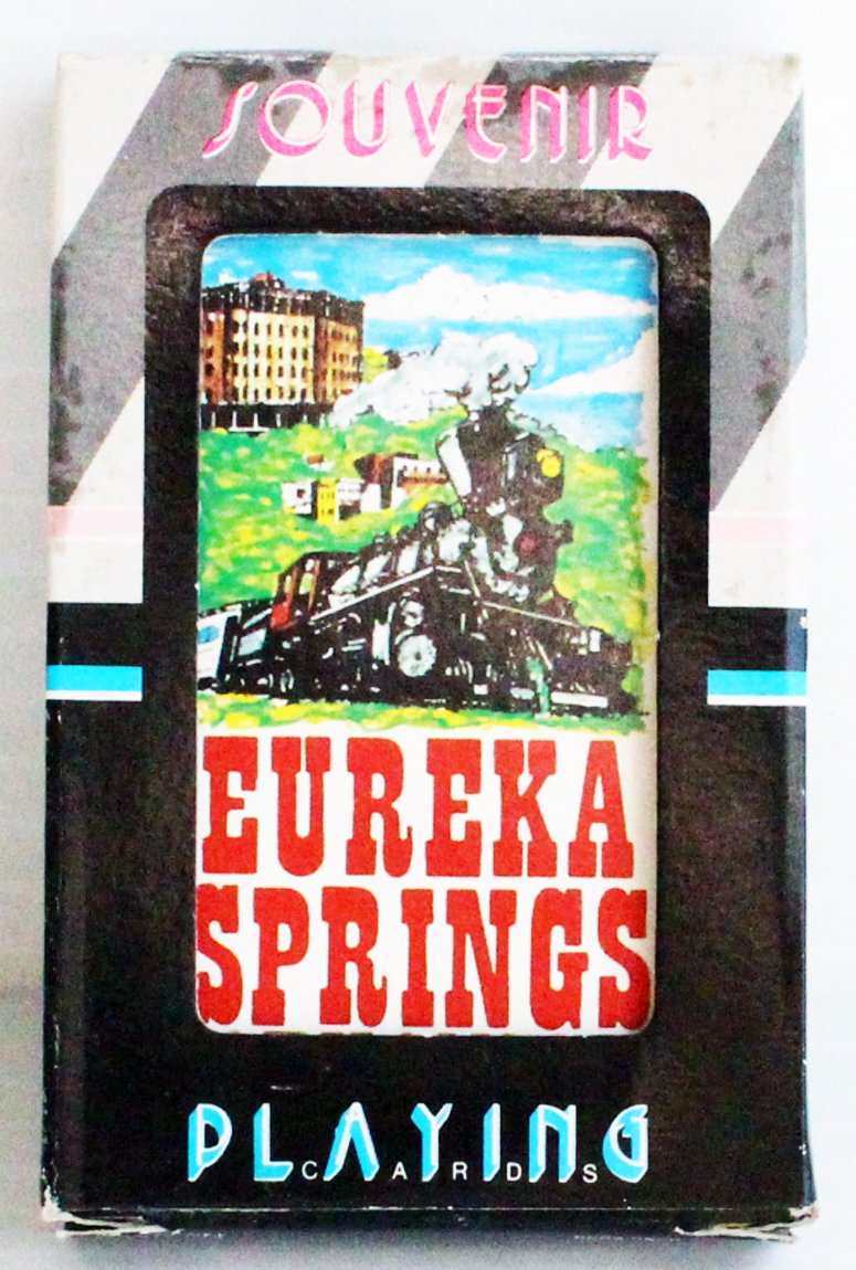 Eureka Springs Arkansas Tourist Promotional Playing Cards