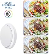 ANWIO 14W Outdoor Bulkhead Light 980LM 4000K IP54 Round Waterproof view 6