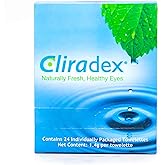 Cliradex Towelettes - Natural Face, Eyelash & Eyelid Cleanser - Wipes for Demodex, Blepharitis, Mgd and Red Irritated Eye Lid - Tea Tree Oil Extract.