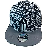 Puerto Rico Hat - 5D Embroidered Snapback with Patches | Adjustable Flat Brim Hat | Casual Outdoor Headwear for Men & Women