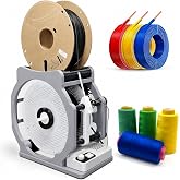 3D Filament Respooler, Automatic Filament Rewinder with Smart Start/Stop | 0.5&ndash;5N Tension &amp; Variable Speed, Electric Spool Winder Machine for 1.75mm PLA PETG ABS TPU