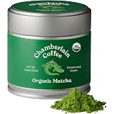 Chamberlain Coffee Green Tea Ceremonial Grade A Matcha Tin, 30 Servings