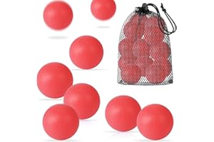 SEEVOR 20 Pack Balls Table Tennis Balls with Organizer Bag 40mm Color Plastic Ball Bulk Washable Small Game Balls for Party Decoration Handcrafted Art Carnival Pool Games Pet Toy
