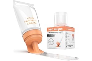 ELI & ALI BABY Eli & Ali Tush Swiper - Diaper Rash Cream & Butt Paste Applicator - Universal Fit for Most Diaper Creams | Mess-Free & Hygienic Alternative to Cream Spatula - Carry Less Baby Gear - Orange, 1 Pack