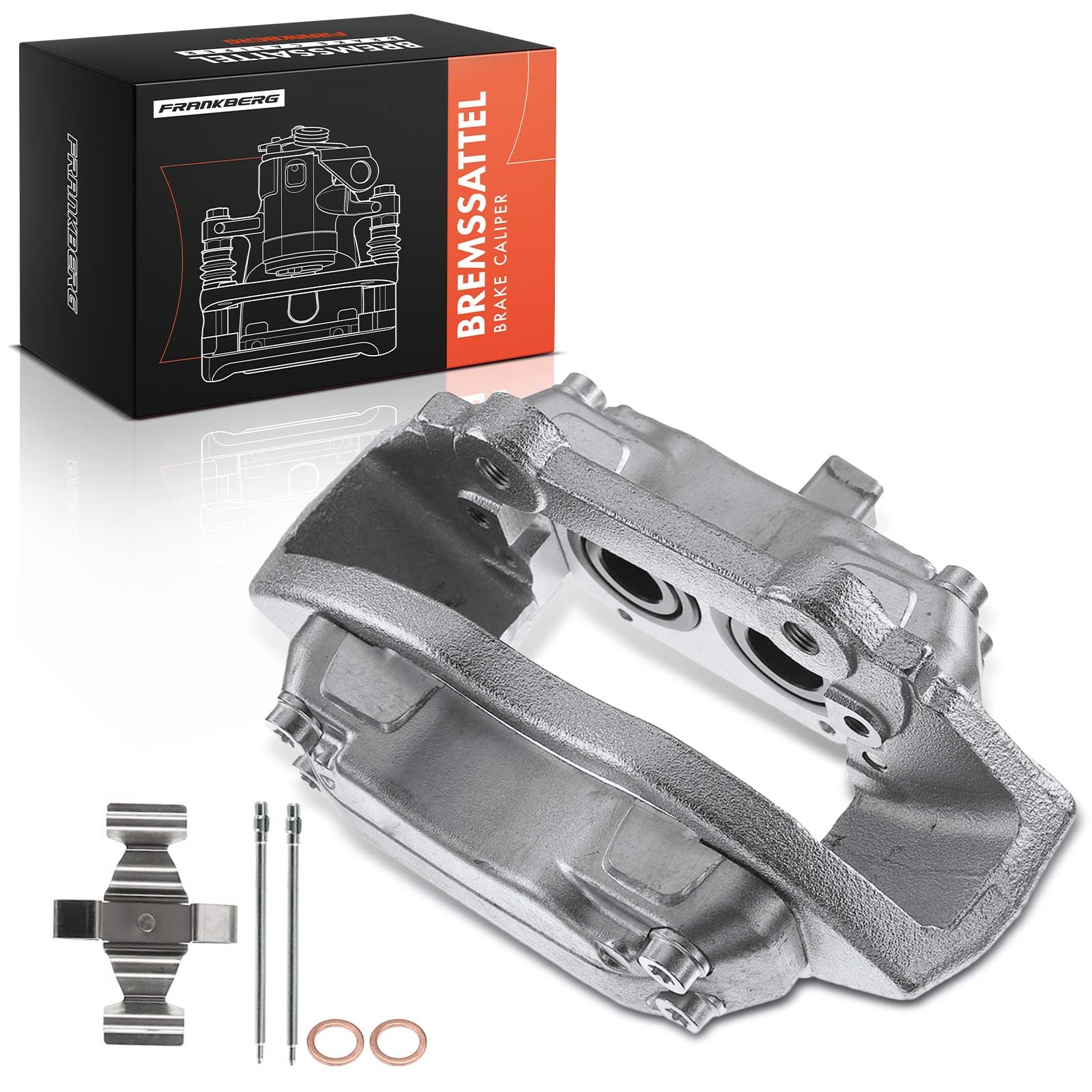 Frankberg Brake Caliper Disc Brake Front Left hole spacing 110mm Compatible with M-Class W163 Replace# 1634212398