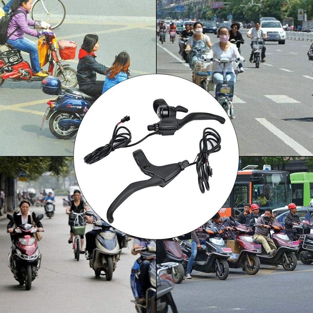 Qiilu 2 Pezzi Leva Freno In Lega Alluminio Per Mini Pocket Dirt Bike ATV | 22mm | Sostituzione Diretta Per Manubri 7/8 Pollici - 3