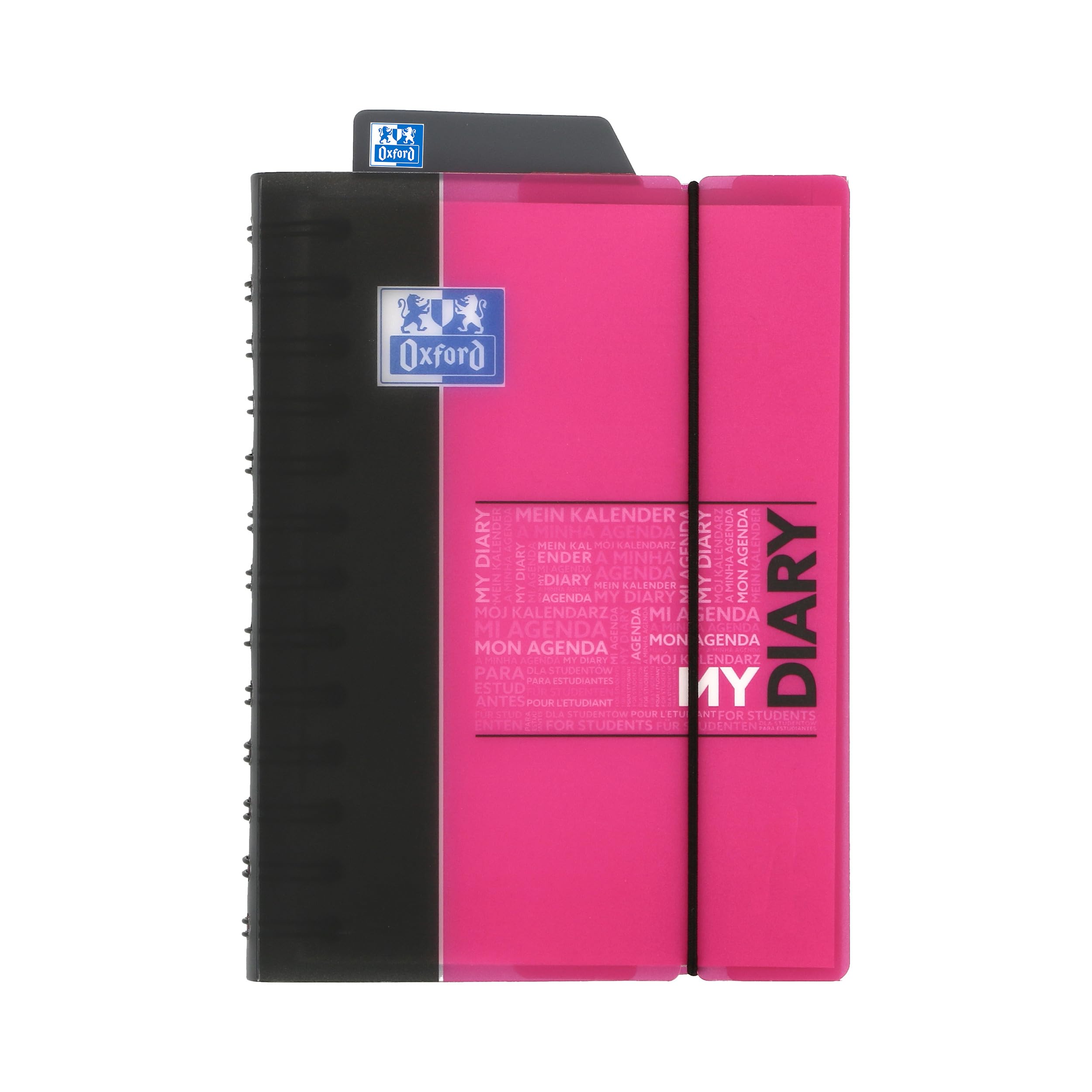 Oxford Student 2016-2017 Academic Diary, 1 Day per Page, 352 Pages [English Language Not Guaranteed] 12x18 Pink