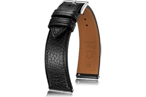 Getalia Italian leather Watch Band Tuscany Natural Vegetable-Tanned Full Grain Genuine Leather,18mm 19mm 20mm 21mm 22mm Quick Release Replacement Watch Straps for Men and Women Thin and Soft