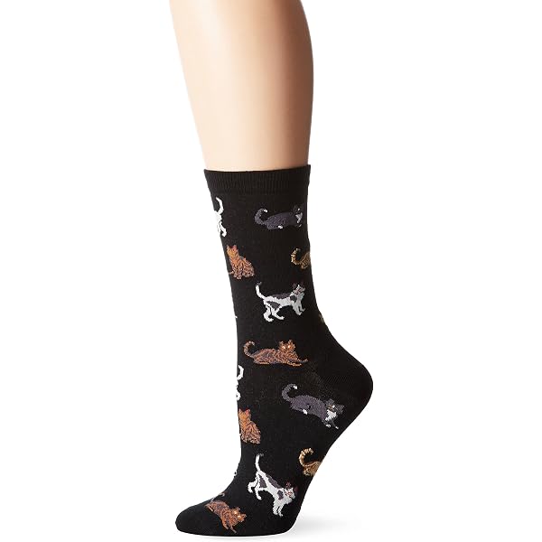 K. Bell Calze Alte Da Donna Al Ginocchio - Confezione Singola, Modello Fashion, Fantasie Varie