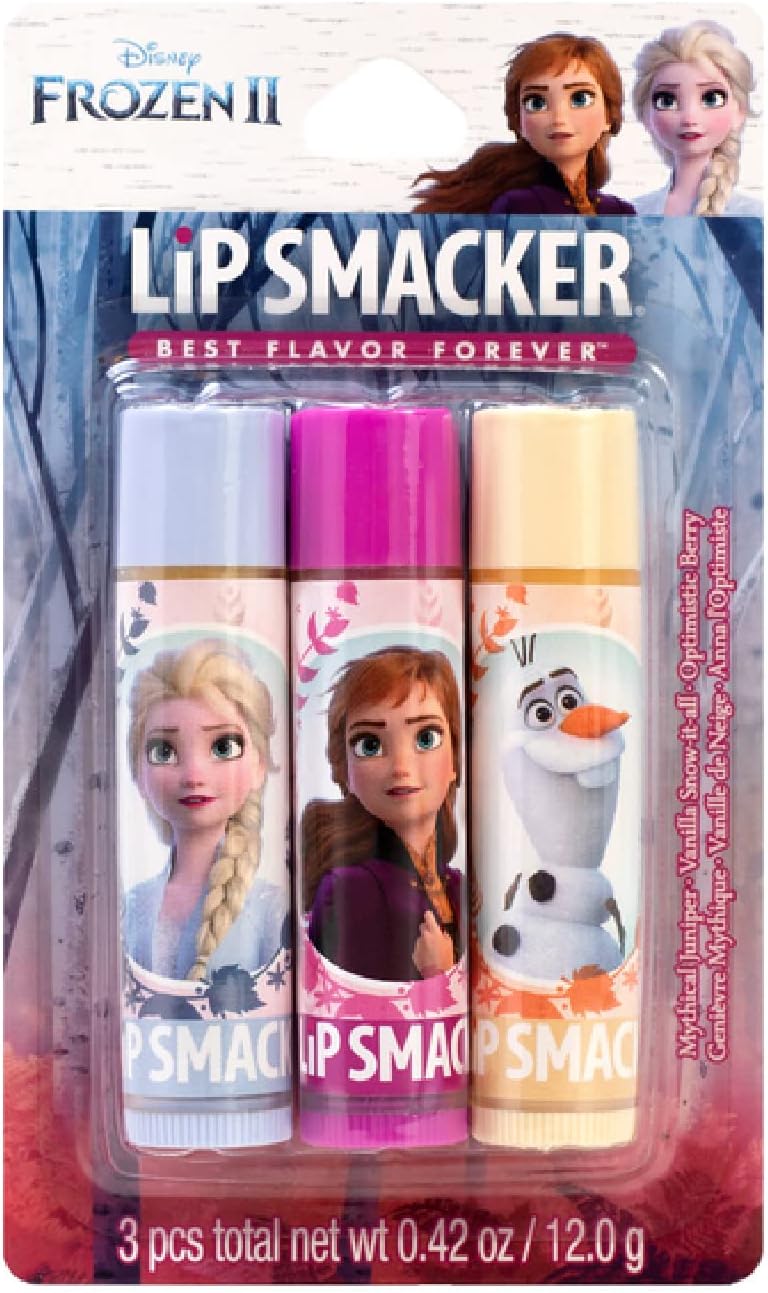 Lip Smacker Frozen II Lip Balm Trio Pack 3 Pieces 0.42 oz