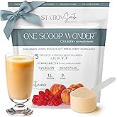 Hydrolyzed Multi Collagen Peptides Powder for Men & Women - 35 functional ingredients, Protein, Mushrooms, Vitamins, Enzymes, Probiotics for Skin, Gut, Bone, Joints & Heart support