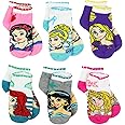 Disney Princess Girls 6 pack Socks Set