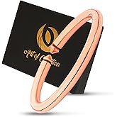 Art Of Creation Pure Copper Solid Bracelet Tibetan Kada Cuff for Men and Women handmade Bangle Adjustable Wrist Band for Unisex